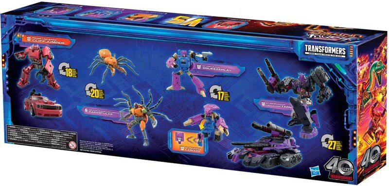 First Look New Legacy United Multipack - Squeezeplay, Cliffjumper 